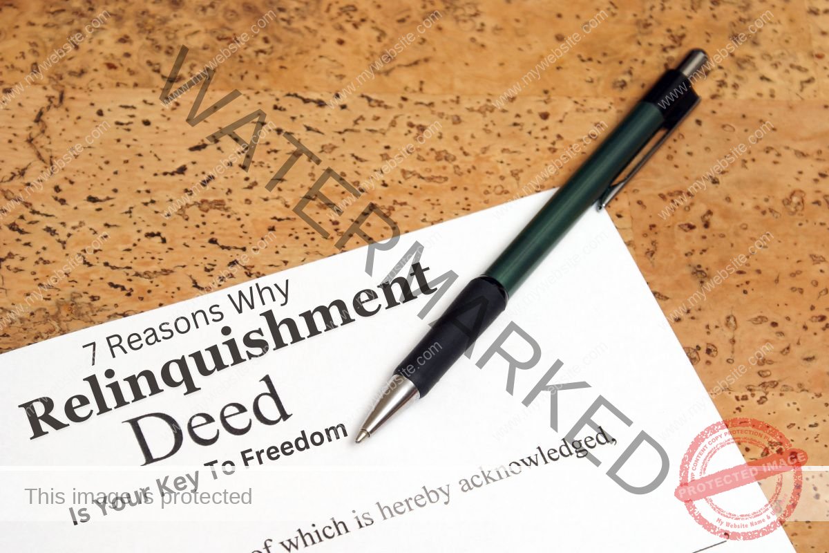 7 Reasons Why Relinquishment Deed Is Your Key To Freedom